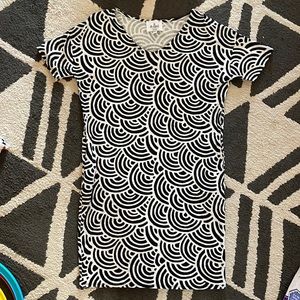 always a-line scale print dress SP Made in Hawaii